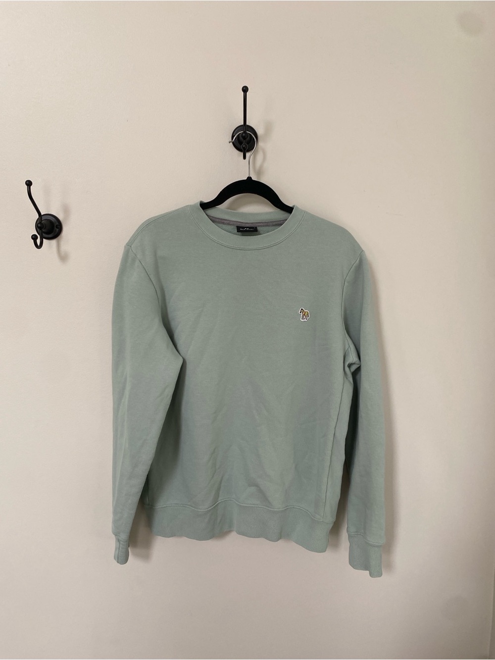 Paul Smith Mint Green Crewneck Sweatshirt Mens Large 100% cotton